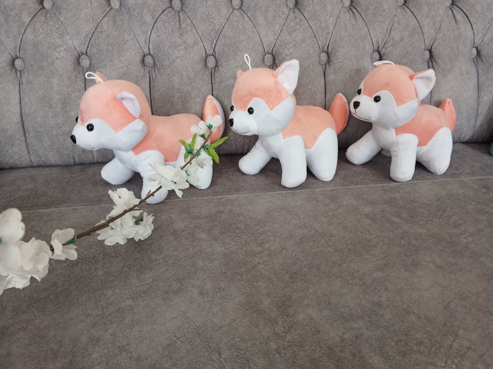 عروسک سگ هاسکی